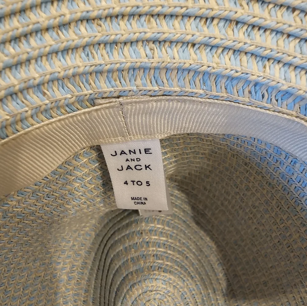 Janie and Jack kids straw sun hat